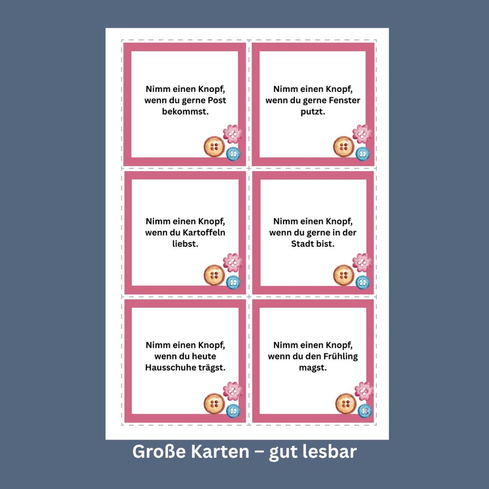 Knopf für Knopf – Aktivierungsspiel – Bild 4