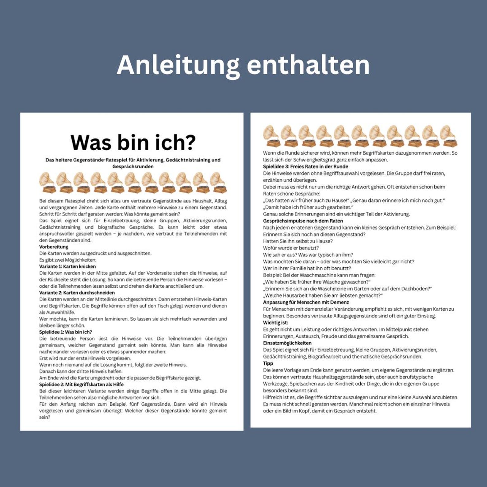 Was bin ich? – Gegenstände-Ratespiel mit 72 Karten – Bild 7