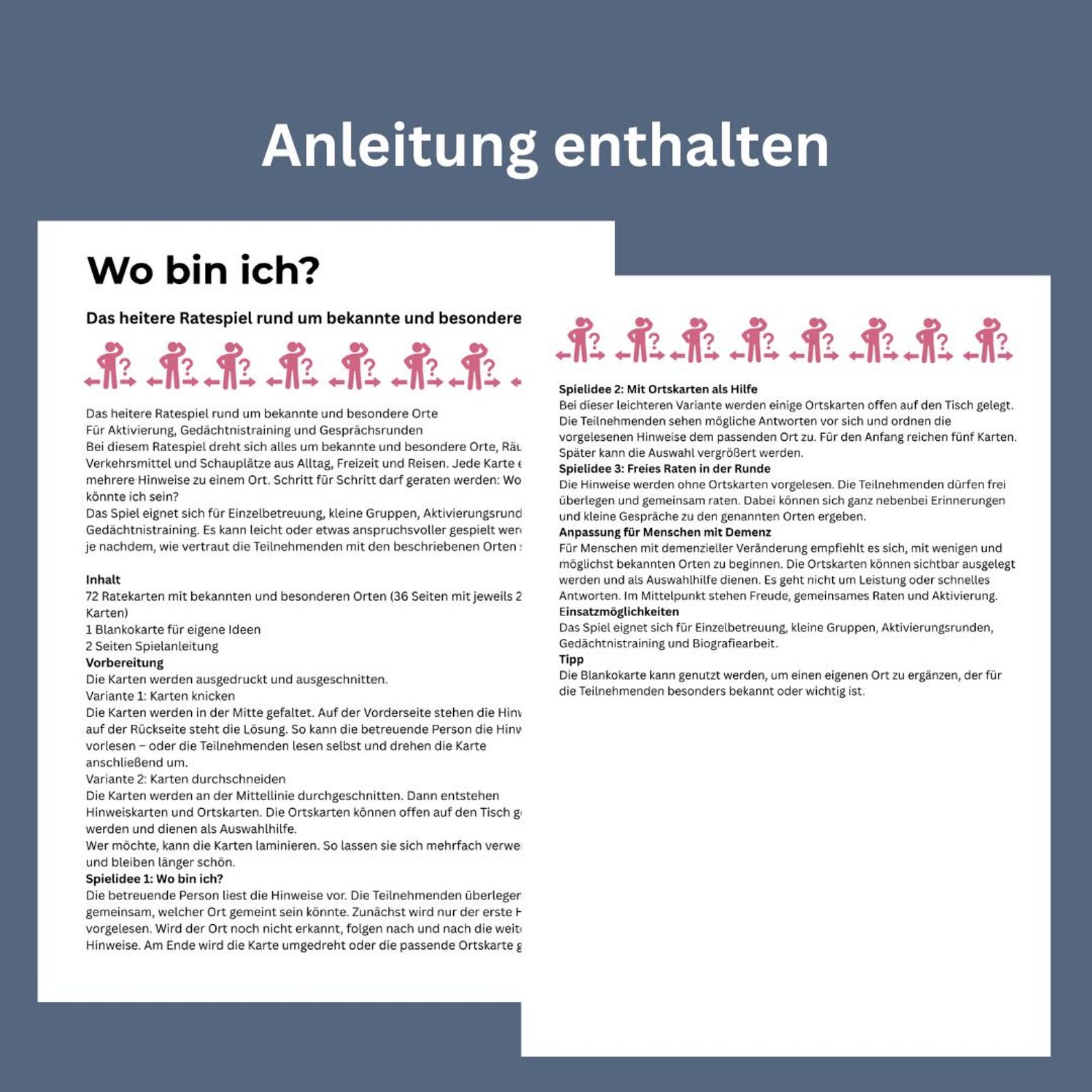 Wo bin ich? – Ratespiel mit 72 Ortskarten – Bild 7