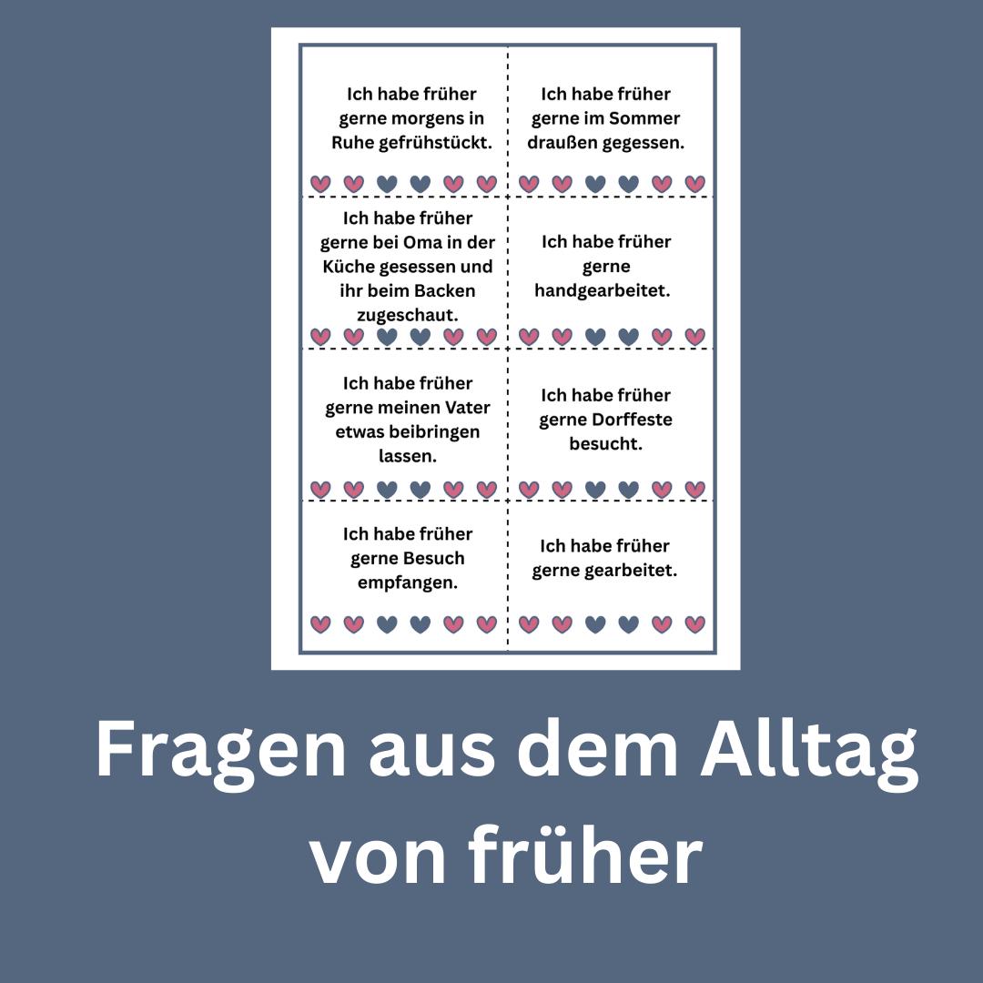 Ich habe früher – Erinnerungs- und Aktivierungsspiel – Bild 4