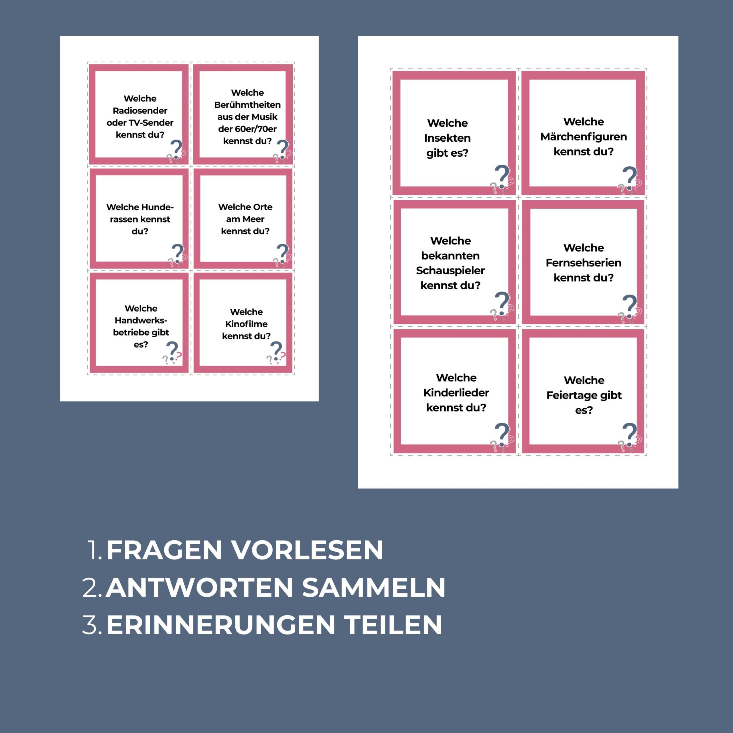 Fragerunde für Herz und Kopf – 60 Fragekarten – Bild 3