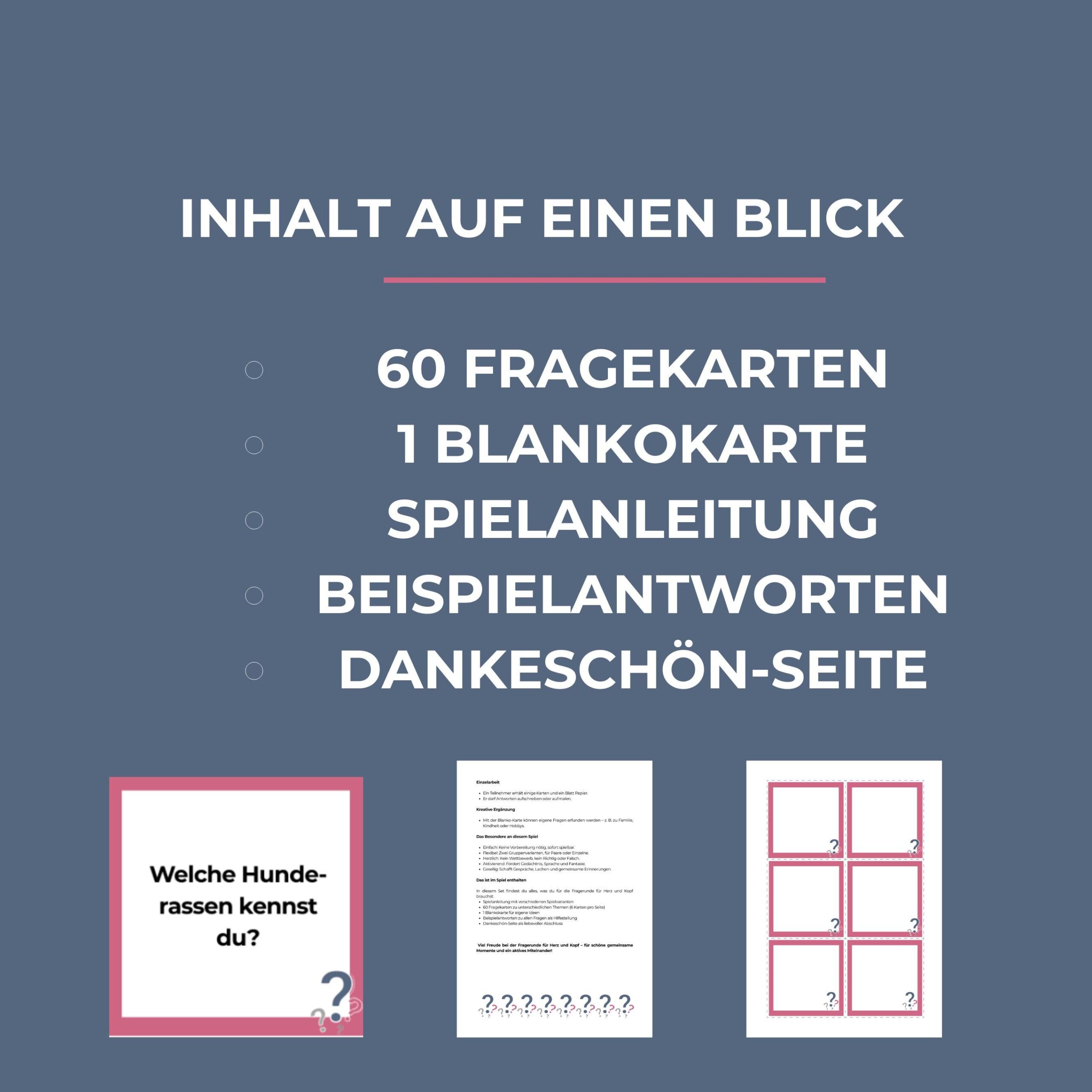 Fragerunde für Herz und Kopf – 60 Fragekarten – Bild 4