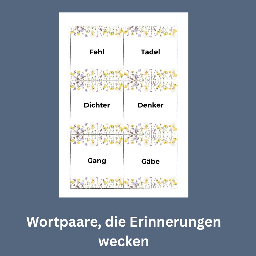 Zwei, die zusammengehören – Sprach- und Erinnerungsspiel – Bild 3