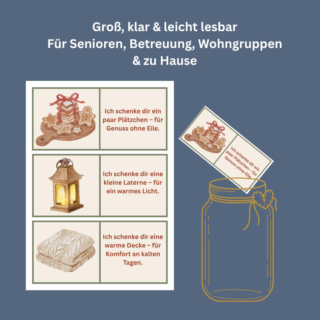 Adventskalender im Glas – 24 Geschenk-Botschaften – Bild 3