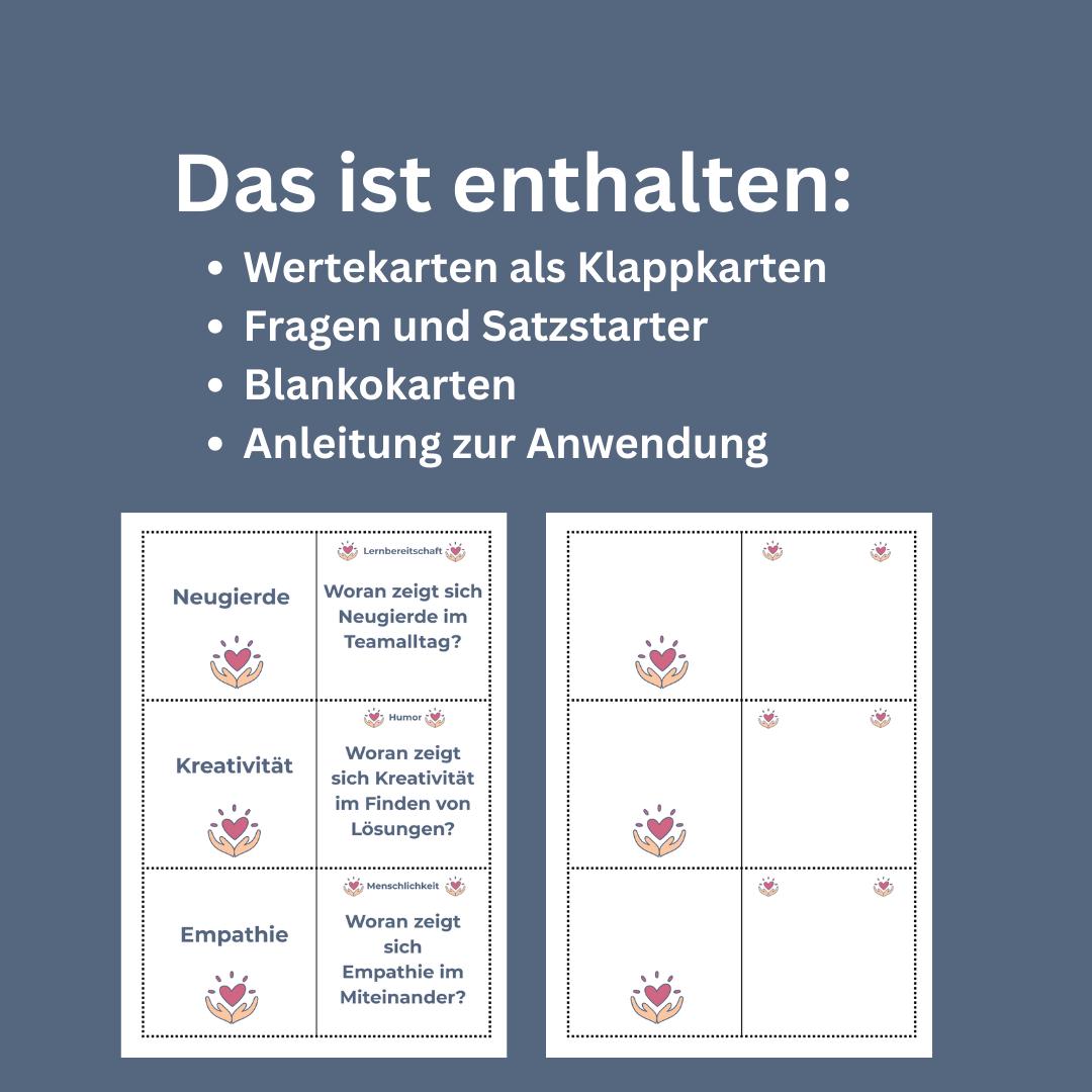 Wertekarten für Teams in der Pflege – Bild 2