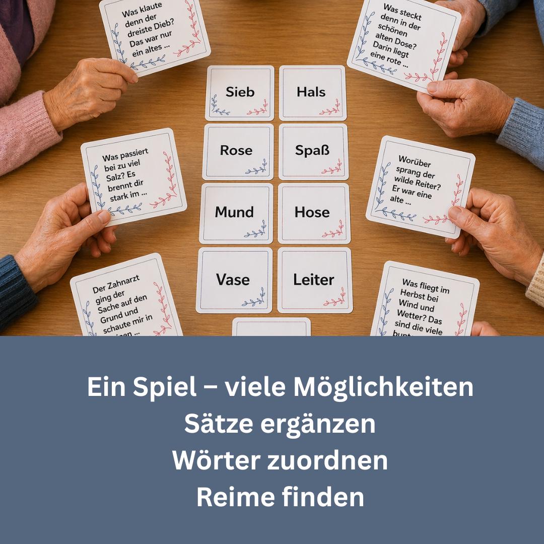 Reimspiel – Zuordnen und Mitraten – Bild 3