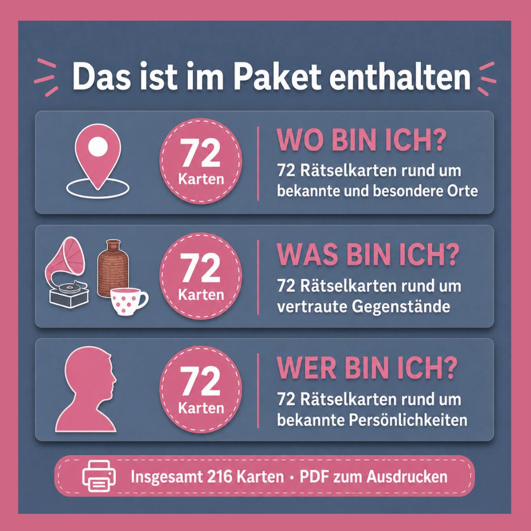 Drei Ratespiele im Paket – Wer, was und wo bin ich? – Bild 2