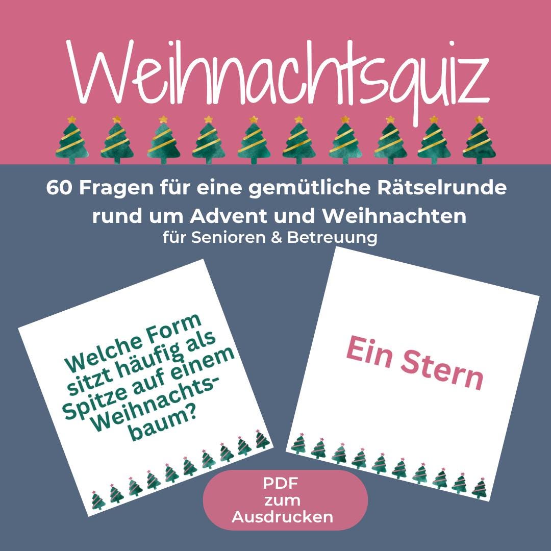 Weihnachtsquiz – 60 Fragen und Antworten